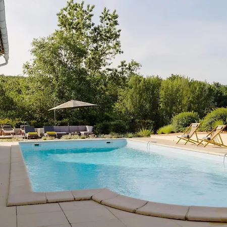 Avec Vue - Piscine Privee, Cuisine D'ete, Jeux Video Et Appareils De Fitness Villa Puygaillard